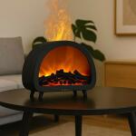 LED Flame Fireplace Humidifier with Remote | Realistic Fire Effect | Home Decor