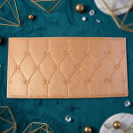 Self Adhesive 3D Foam Wall Panel Cushion Wallpaper ( Brown )