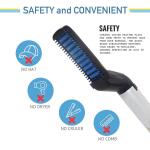 Men's Beard and Hair Curling Straightener (Modelling Comb), Hair accessories
