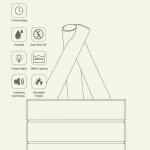 Campfire Flame Aroma Diffuser with Simulated Fire Effect & Timer Modes