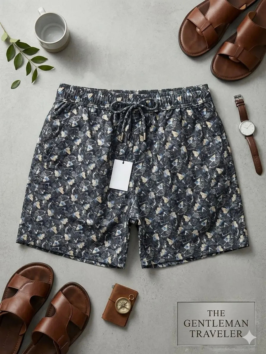 Printed Men's Casual Shorts