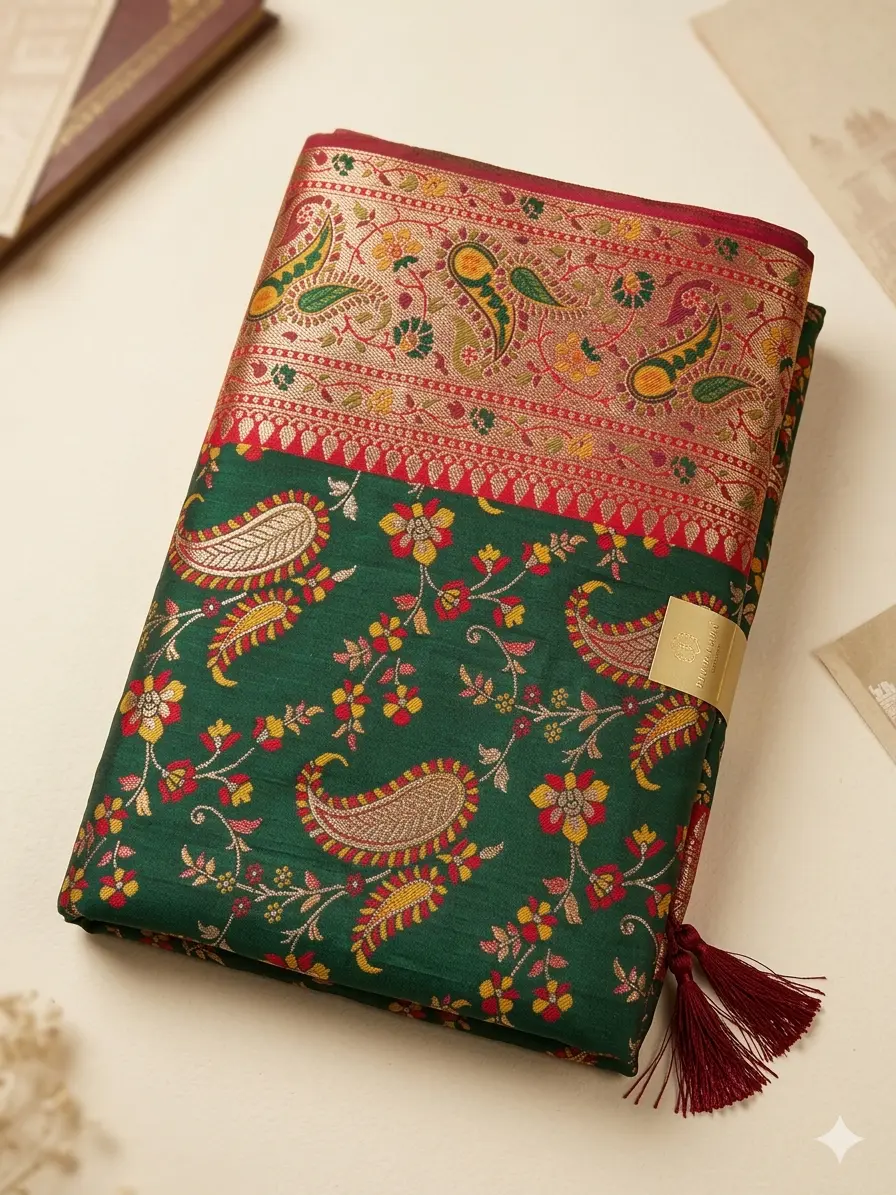 Kashmiri Pashmina Saree