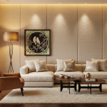 Handcrafted Wooden Bird ( Sparrow ) Wall Art – Minimal Bird Hanging Showpiece