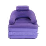 2-in-1 Air Mattress & Lounger Portable Inflatable Sofa with Hand Pump