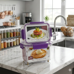 Airtight Crystal Clear Container Set