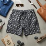 Printed Men's Casual Shorts