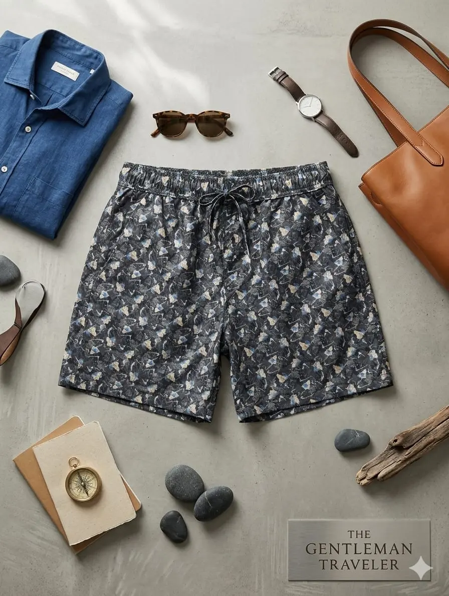 Printed Men's Casual Shorts
