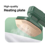 Mini Steamer & Iron: 2-in-1 Portable Travel Friendly