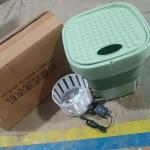 Portable Washing Machine, Foldable Washer and Dryer Combo (1 Set / Mix Color)