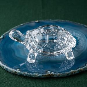 Premium Crystal Glass Turtle