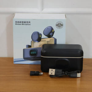 Premium Wireless Lavalier Microphone Set (1 Set)