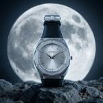 Premium Octagonal Silver Dial Analog Wrist Watch with Leather Strap for Men