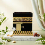 Premium Velvet Kaaba Replica – Luxury Islamic Gift & Decor Box