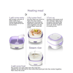 Electric Lunch Box Portable Food Warmer Food Heating Lunch Box for Car, Truck, office