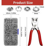 Thickened Snap Buttons Kit