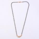 Floral Butterfly Charm Mangalsutra with Unique Design Pendant