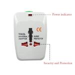All-in-One Universal Worldwide Travelling AC Adaptor Plug (1 Pc)