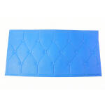 Self Adhesive 3D Foam Wall Panel Cushion Wallpaper ( Blue )