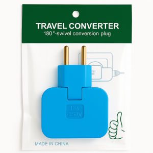 180° Swivel Travel Plug Adapter | Universal Power Converter 15A 250V