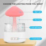 Mushroom Rain Drop with Bluetooth Speaker – 3-in-1 Night Light