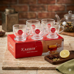 Karbon Crystal Glass Cup Set