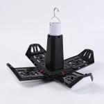 Foldable Camping Light USB Rechargeable LED Lamp with Hanging Hook (1 Pc)