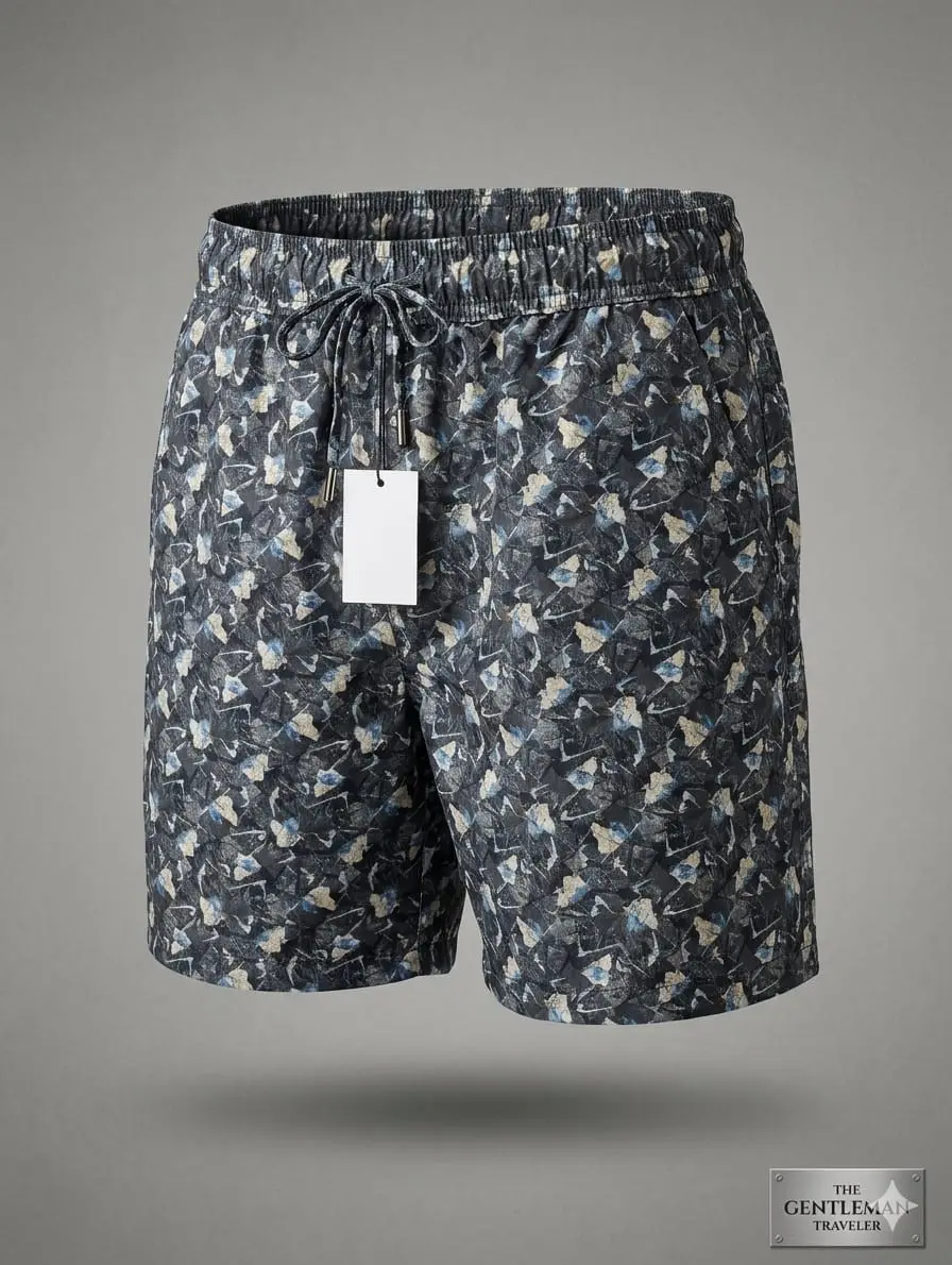 Printed Men's Casual Shorts