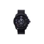 Premium Black Analog Chronograph Style Wrist Watch for Men