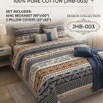 Jaipuri Bedsheet 100% Cotton