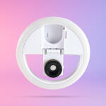 Selfie Flash Ring Light With 3 Level Of Brightness (1 Pc)