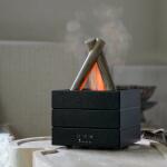 Campfire Flame Aroma Diffuser with Simulated Fire Effect & Timer Modes