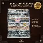 Jaipuri Bedsheet 100% Cotton
