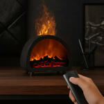 LED Flame Fireplace Humidifier with Remote | Realistic Fire Effect | Home Decor