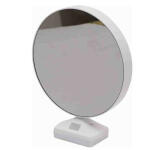 Customized Round LED mirror Photo Frame Lamp with White Base