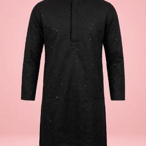 Black kurta
