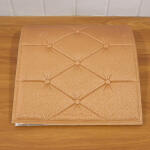 Self Adhesive 3D Foam Wall Panel Cushion Wallpaper ( Brown )