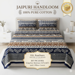 Jaipuri Bedsheet 100% Cotton