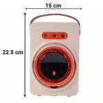Portable humidifying air cooling fan with display (1 pc)