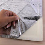 Self Adhesive 3D Foam Wall Panel Cushion Wallpaper ( Brown )