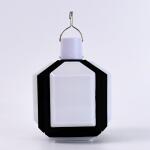 Foldable Camping Light USB Rechargeable LED Lamp with Hanging Hook (1 Pc)