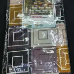 Digital Print Premium Cotton Geometric Bedsheet