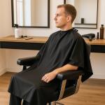 Professional Hair Cutting Cape for Salon & Home Use (1 Pc)