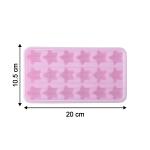 18 Grid Star Shape Ice Cube Tray with Lid (1 Pc)