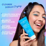 DOT & KEY Barrier Repair + Hydrating Gentle Face Wash With Probiotic | Ceremide Face Wash | For Dry Skin,Normal Skin & Sensitive Skin