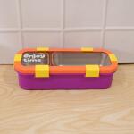 Stainless Steel Leak-Proof Lunch Box with 2 Compartments With Spoon & fork