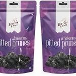 Nutraj California Prunes Pitted (Seedless) 400 Gram (200 G X 2)