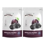 Nutraj California Prunes Pitted (Seedless) 400 Gram (200 G X 2)