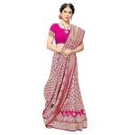Yashika Women's Trendy Banarasi Kanjivaram Navy Color Art Silk Saree with Blouse Material