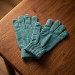 Warm Winter Knitted Gloves for Men Women Soft Stretchable (1 Pair)