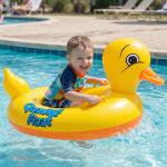 Inflatable Kids Swimming Ring Cartoon Animal Shape Swim Tube (1 Pc, Mix Design)